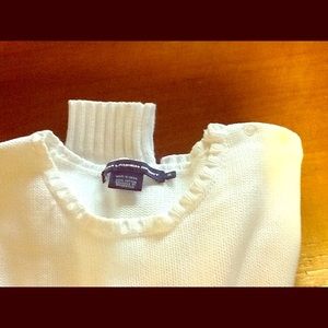 Polo Women's Sweater size XL white